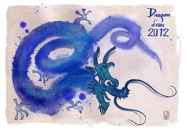 Le dragon d'eau semble redoutable mais il est extrêmement favorable