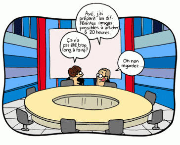 French TV Business as usual