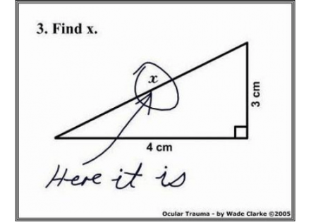 Blague de potache "tout public" (Crédits : Wade Clarke)