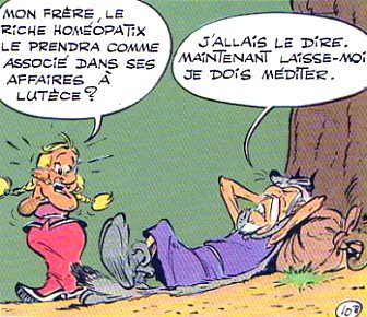 Laissez le méditer ...