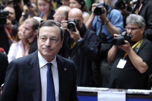 European Central Bank President Draghi (Crédits : Reuters - Eric Vidal)