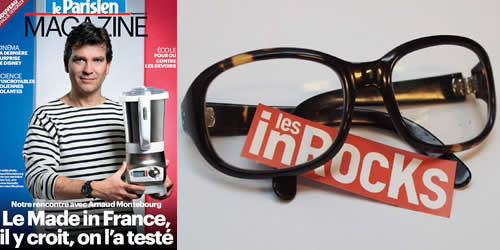 Et s'il est vrai que les lunettes d'Audrey sont made in China : "sa mère en slip et ses mômes au chômisme devant une usine désaffectée de lunettes en France !" http://www.leslipfrancais.fr/