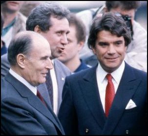 Capt -Tapie-Mitterrand Francois