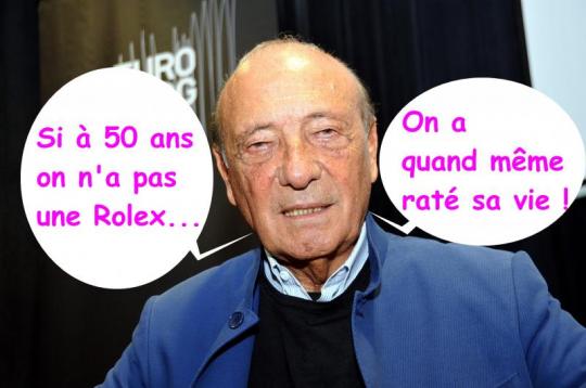 No comment, il y a d'autres Français d'en-haut encore plus vieux, encore bien pire, celui-ci a au moins eu longtemps le sens de l'humour et de l'auto-dérision