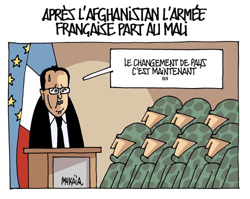 la-france-en-guerre-au-mali Crédits : Mukaia