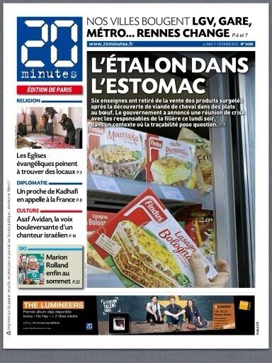 L'étalon dans l'estomac Crédits : 20minutes.fr