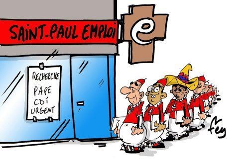 humour-pape Crédit Fey