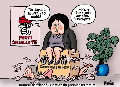 Gare à Martine Aubry