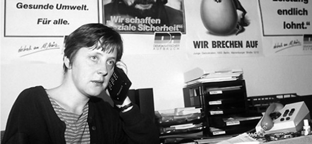 Angela Merkel 1990