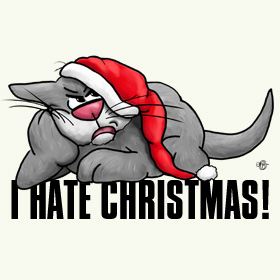 HateXmas Cat