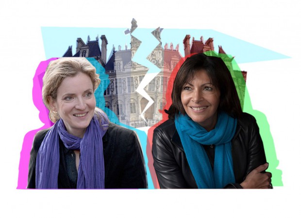 Nathalie-Kosciusko-Morizet-Anne-Hidalgo-Paris-a-tout-prix #Paris2014