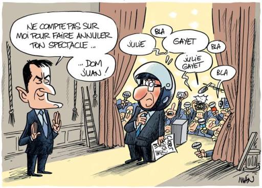 Man Hollande Valls Midi Libre Conférence de Presse Elysee 2014