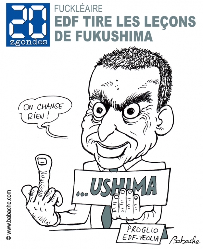 Proglio EDF Fukushima Nucléaire