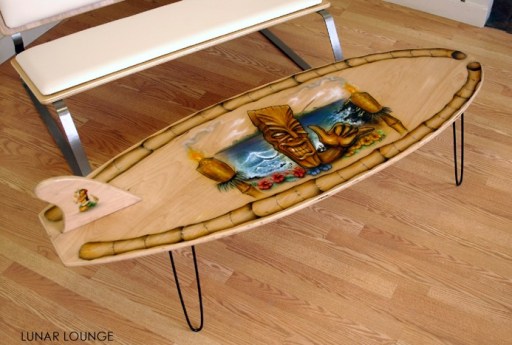 Café Coffee Table Surf Humour