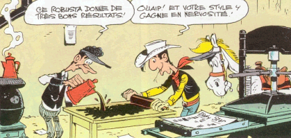 Lucky Luke Café Presse