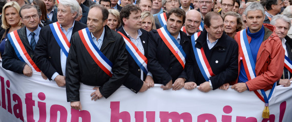 FRANCE-POLITICS-GAY-MARRIAGE-PROTEST