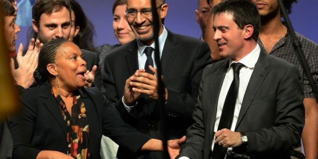 Taubira Valls Désir PS Paris