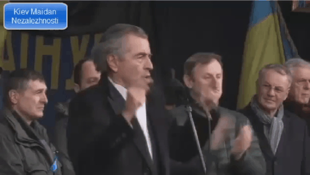 BHL Kiev Ukraine France Russie