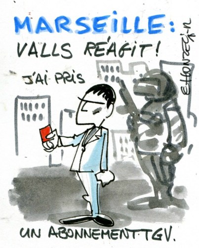 Valls Marseille #Muncipales2014 #PS Mennucci