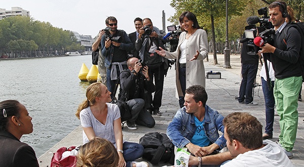 Et ouais Anne Hidalgo Paris #Paris2014 #Municipales2014