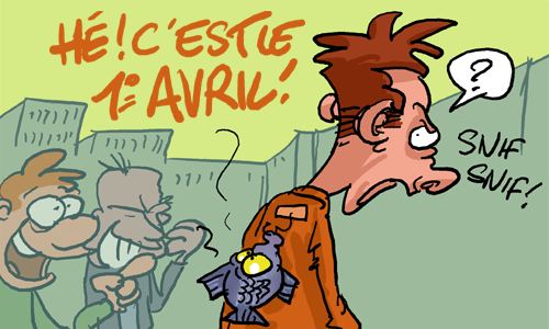 Poisson d'Avril Humour Blague 1er Avril