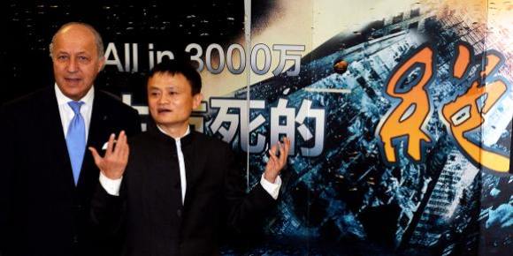 Fabius Ma AliBaba Crédits : BFM