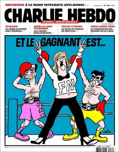 Charlie Hebdo FN UMP France 