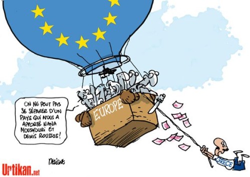 Europe Europa Montgolfière