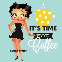 Betty Boop Coffee Break