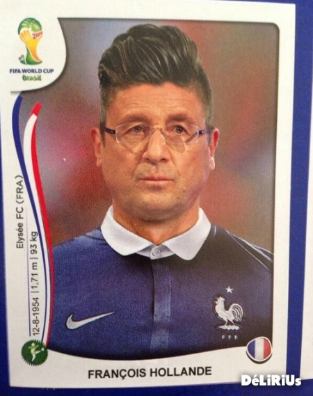 Hollande Football Panini Fifa Brésil