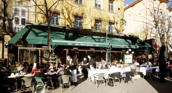 Aix en Provence les Deux Garçons