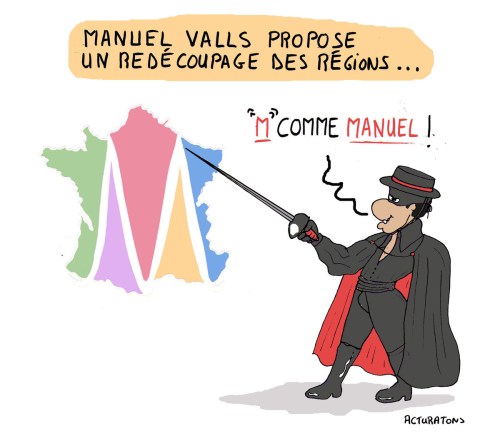 Manuel Valls regions