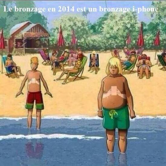 Bronzage Vacances iPhone