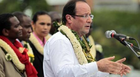 François Hollande - La Réunion - 21 aout 2014