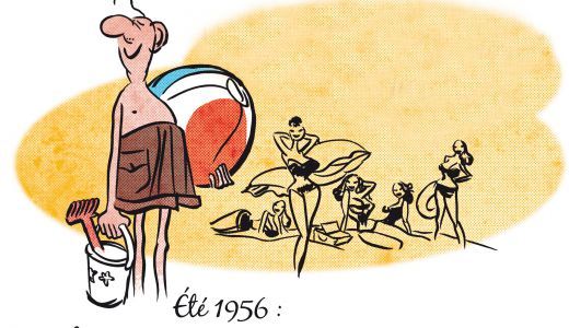 de-gaulle-a-la-plage-de-jean-yves-ferri