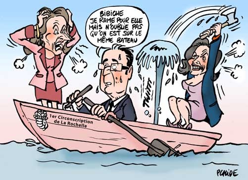 Hollande Trierweiler Royal