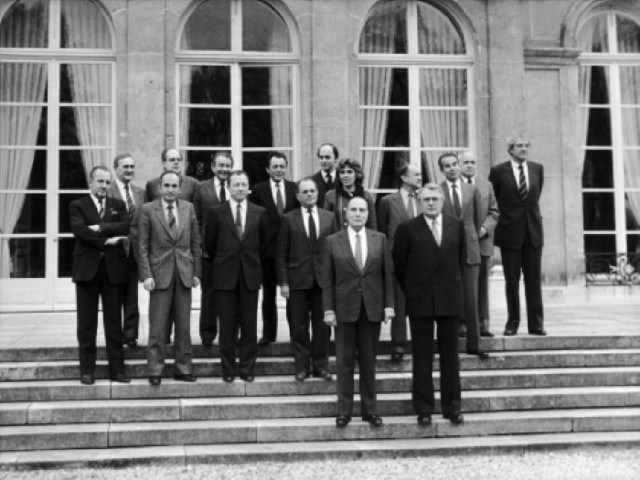 Gouvernement Mauroy Mitterrand #France