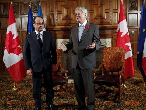 François Hollande Canada 