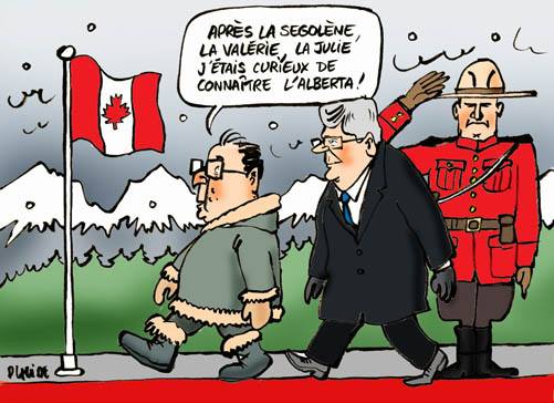 François Hollande Canada