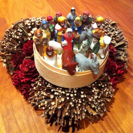 Crèche de Renaud Favier Noel 2014