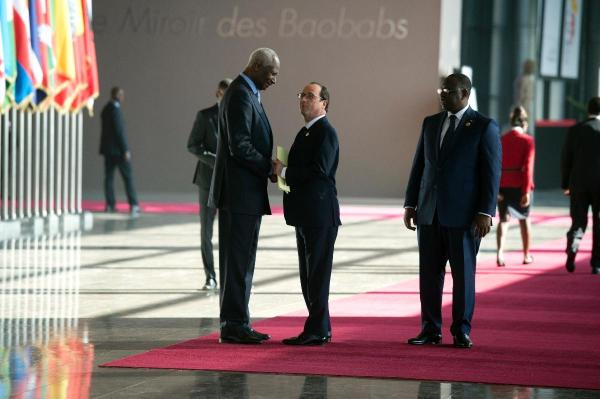 Diouf Hollande Dakar Francophonie 2014
