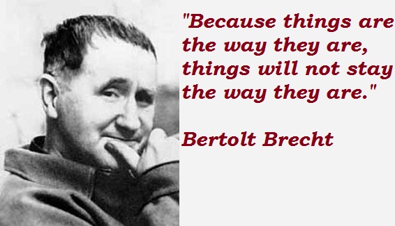 Bertolt Brecht Citation
