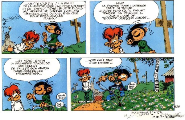 Gaston Lagaffe - Crédit Franquin