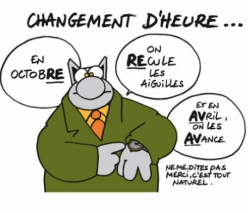 Geluck Heure d'été