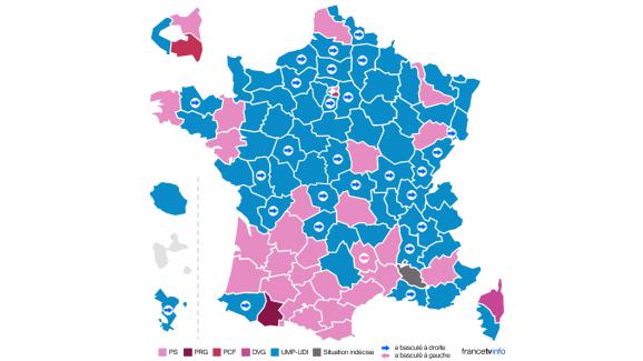 Départementales 2015 France
