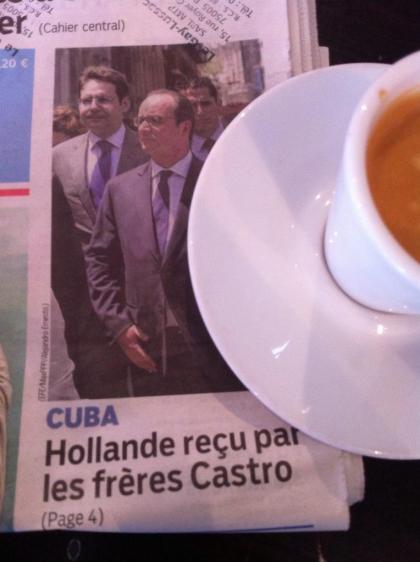 Cuba mai 2015 Hollande Feckl Le Parisien