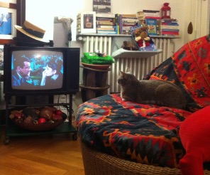 Chabada watching Audrey Paris 2011