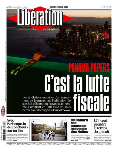 Libé C'est la Lutte Fiscale Panama