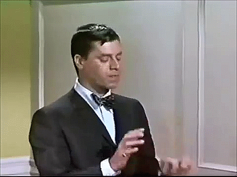 Jerry Lewis TypeWriting in the air